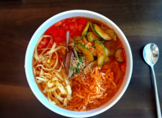 중앙아시아에 정착한 고려인들이 만든 한식 국시