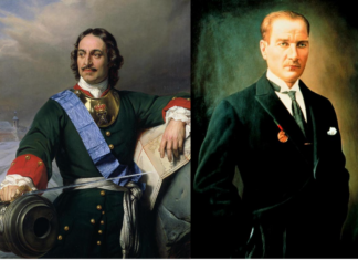 표트르 대제와 무스타파 케말 아타튀르크: 러시아와 터키 역사의 위대한 개혁자와 리더